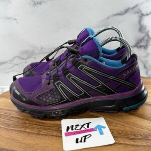 Women’s size 7-Salomon Mission XR 3 Trail Hiking Running Purple  Outdoor Shoes